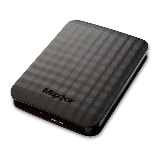 Maxtor M3 Portable User Manual