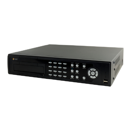 Eneo DLR5-08 Digital Video Recorder Manuals