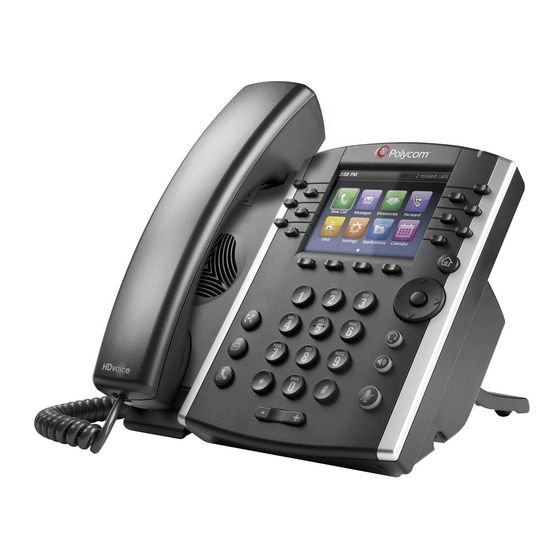 Polycom Telstra VVX410 Manual