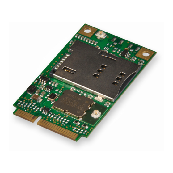 Multitech MultiConnect MTPCIE-H5 Series Developer's Manual