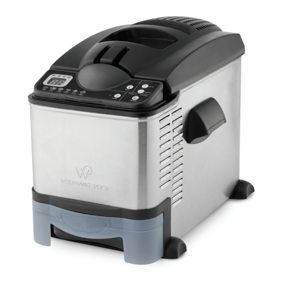 Wolfgang Puck BDFR1000 Use And Care Manual