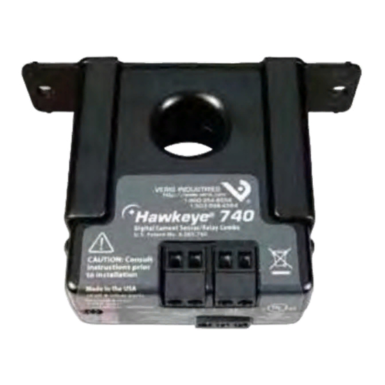 Veris Industries Hawkeye 740 Installation Manual