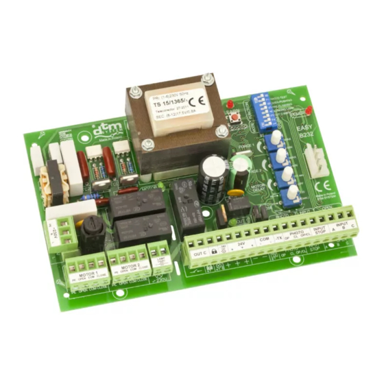 DTM System EASY B232 Installation And Manual