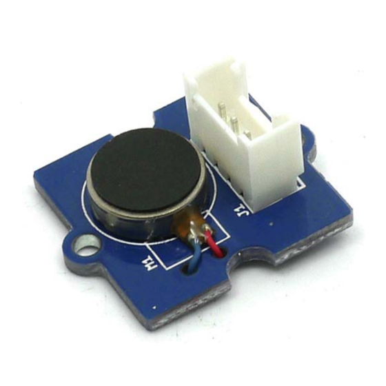 Seeed Grove Vibration Motor Quick Start Manual
