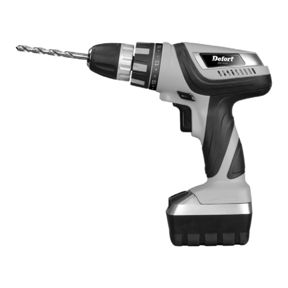 Defort DCD-14,4-Li User Manual