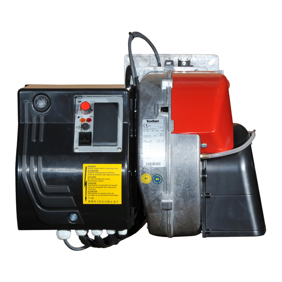 Ecoflam MAX GAS 350 PR Operating Instructions Manual