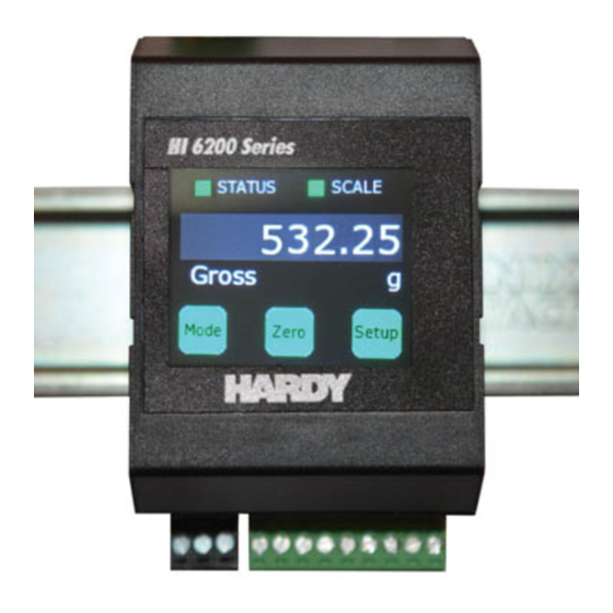 Hardy HI 6200 Series User Manual