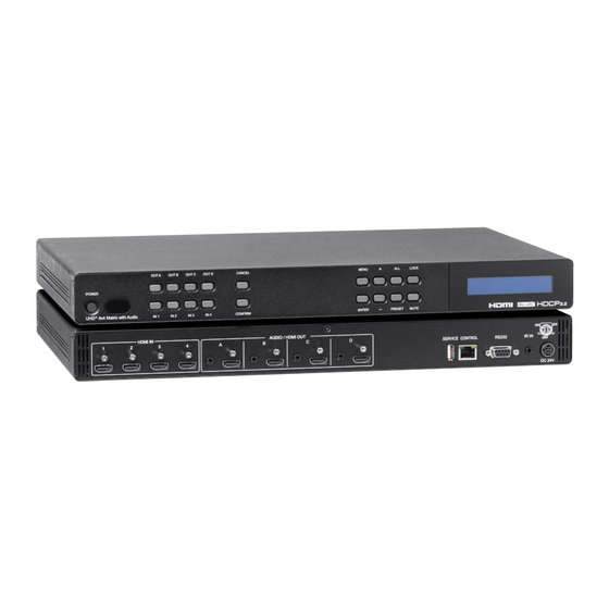 KanexPro HDMX44A-18G Manuals