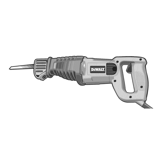 DeWalt DW303 Instruction Manual