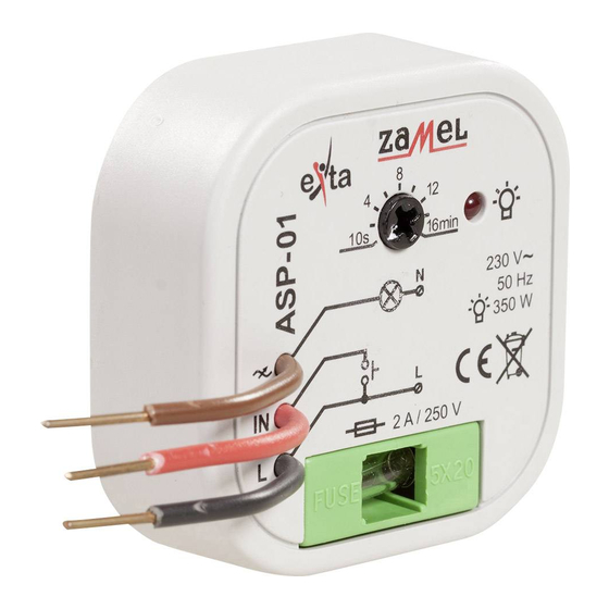 Zamel EXTA ASP-01 Instruction Manual