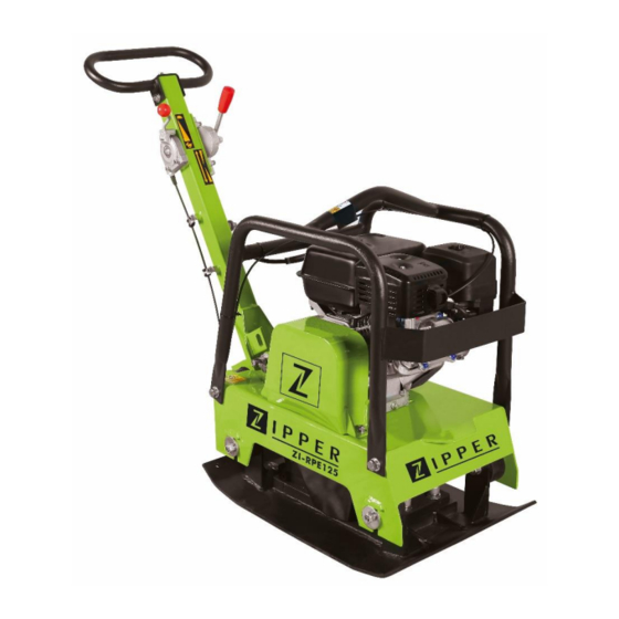ZIPPER MASCHINEN ZI-RPE125 User Manual
