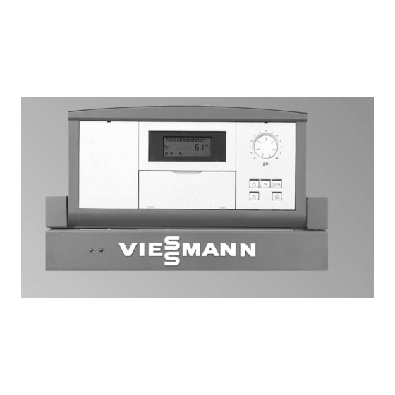 Viessmann Vitotronic 200 Installation And Service Instructions For Contractors