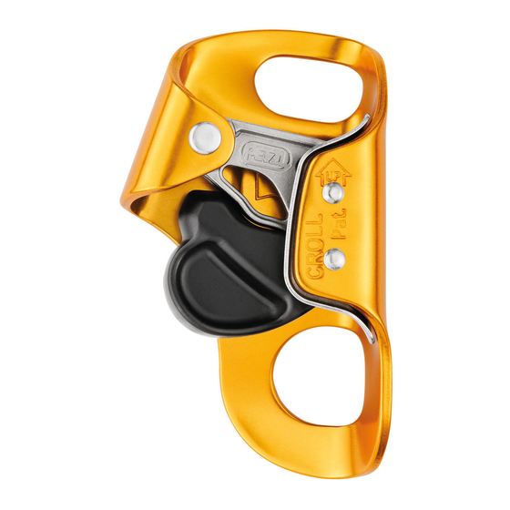 Petzl CROLL Manual