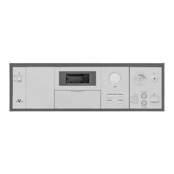 Viessmann Vitotronic 200 Installation And Service Instructions Manual