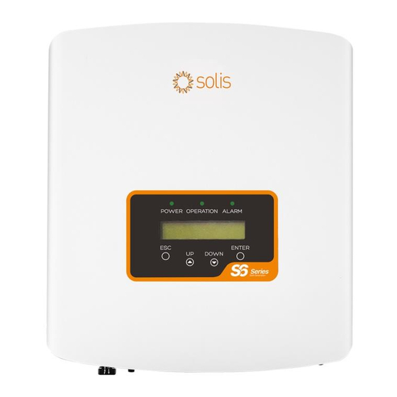 SOLIS S6-GR1P K-M Series Manuals