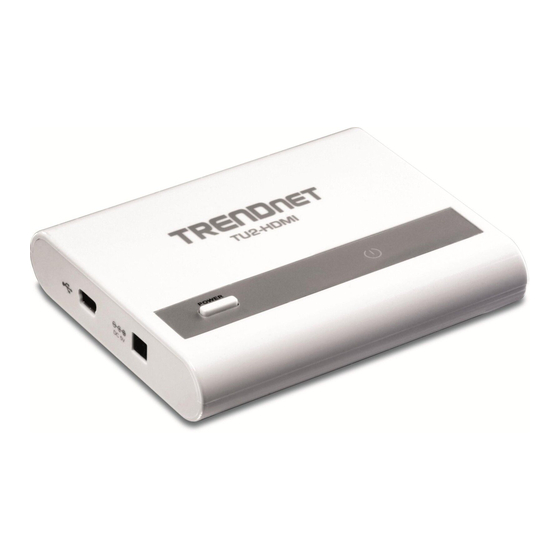 TRENDnet TU2-HDMI User Manual