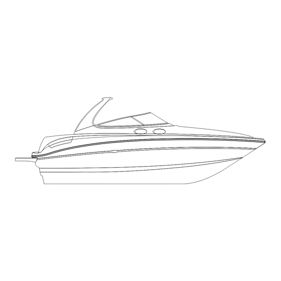 Sea Ray 300 Sundancer Owner's Manual