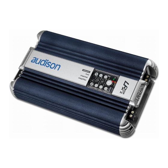 Audison LRX2 500 Owner's Manual