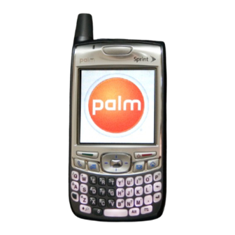 Palm Treo 700P smartphone User Manual