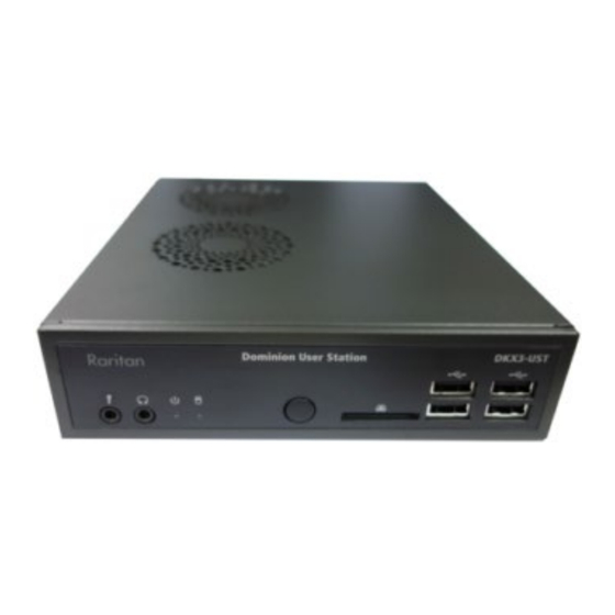 Raritan Dominion KX III Quick Setup Manual