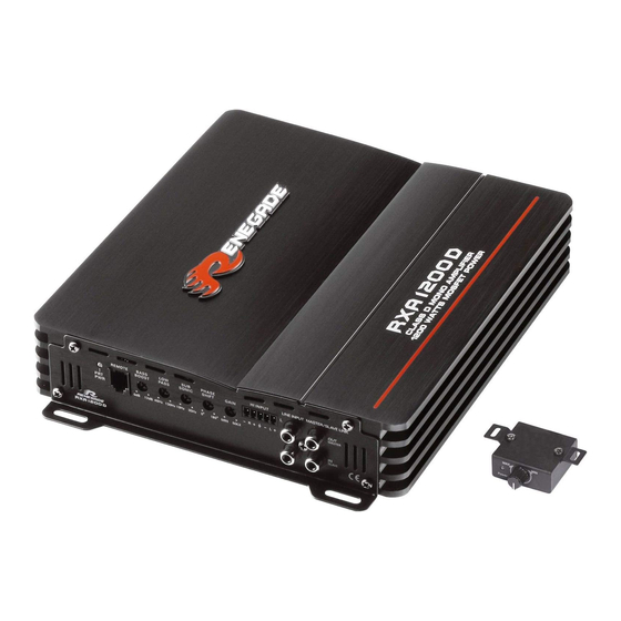 Renegade RXA 1200 D User Manual