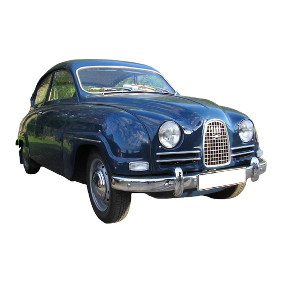 Saab 96 Owner's Manual