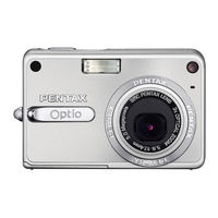 Pentax 0ptio - Optio S5z 5MP Digital Camera Operating Manual
