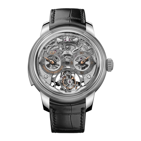 Girard-Perregaux Minute Repeater Tri-Axial Tourbillon User Manual