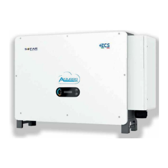 ZCS 3PH 100KTL-HV User Manual