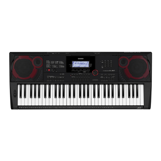 Casio CT-X8000IN User Manual