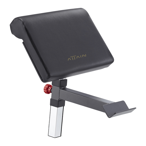 ATTAIN FITNESS H810 Assembly Manual