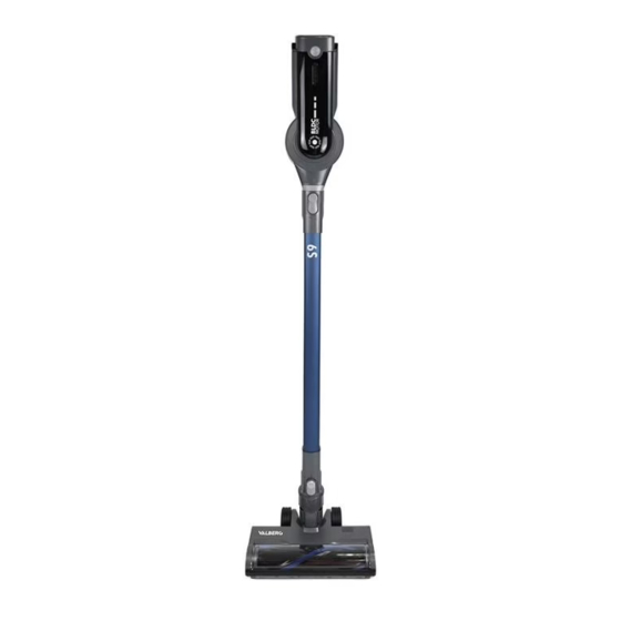 VALBERG Cyclonic S9 Instructions For Use Manual