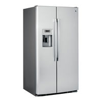 GE SIDE-BY-SIDE REFRIGERATOR 26 Use And Care Manual