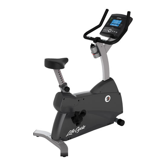 LifeFitness LIFECYCLE Owner's Manual
