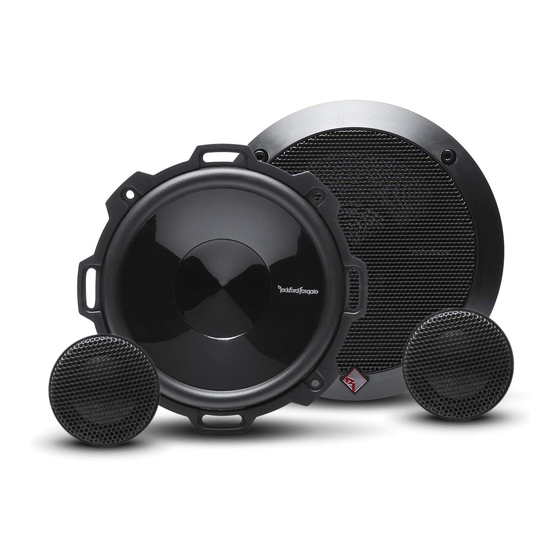 Rockford Fosgate Punch P1T Installation & Operation Manual