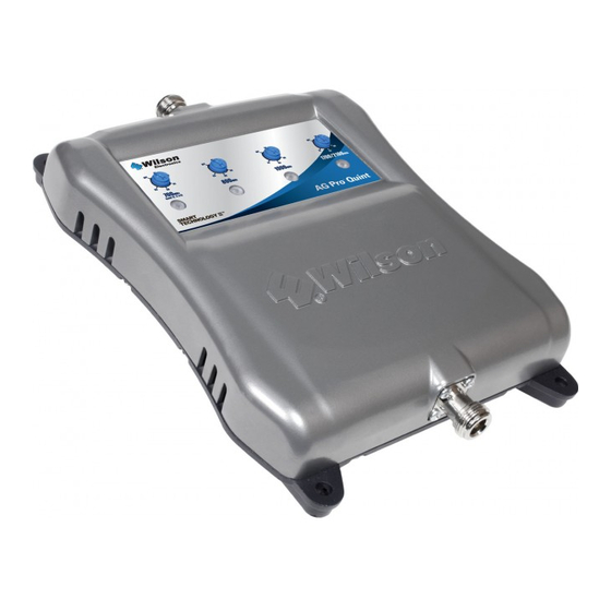 Wilson Electronics AG Pro Quint 461104 Installation Manual