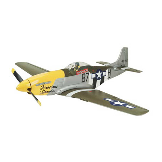 PARKZONE P-51D Mustang Instruction Manual