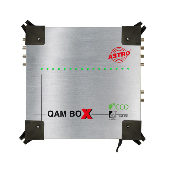 ASTRO QAM BOX Operating Manual