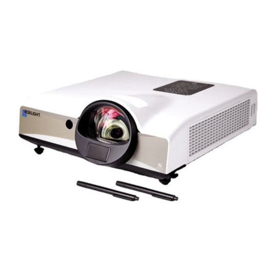 BOXLIGHT Mimio ProjectoWrite5 Calibration And Troubleshooting Manual