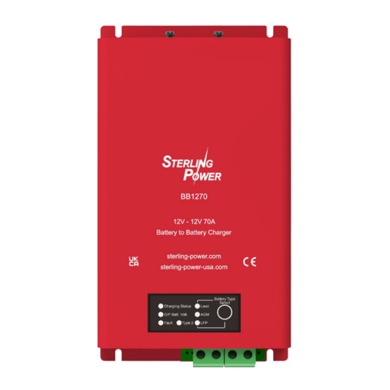 Sterling Power Products BB1270 Handbook