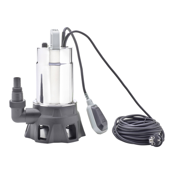 Pontec PondoDrain Mud 8000 Operating Instructions Manual