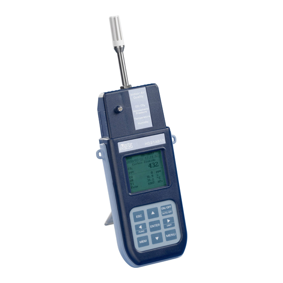 Delta OHM HD21AB Manual