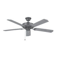 Craftmade Ellington E-WOD52CS5C Installation Manual