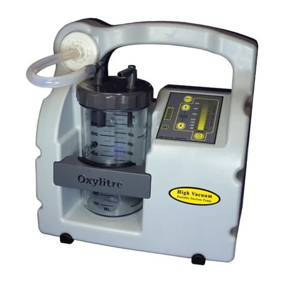 Oxylitre PSP Series Basic User Instructions