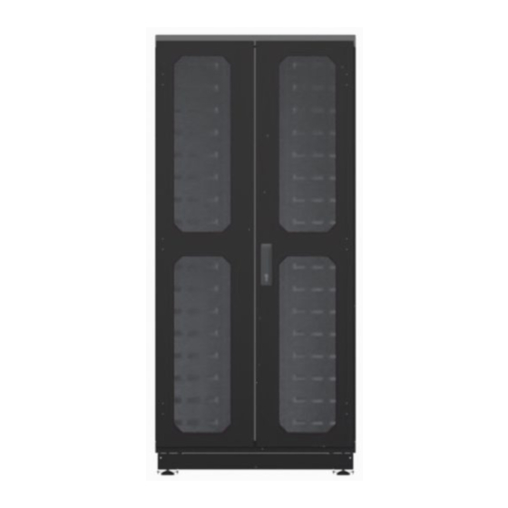 User Manuals: Kendall Howard ESDC-7836-1000 ESD Cabinet