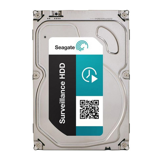 Seagate SKYHAWK ST6000VX011 Product Manual