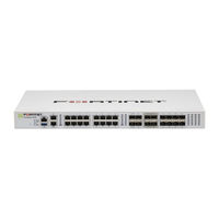 Fortinet FortiGate FG-401F Quick Start Manual