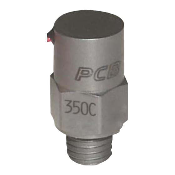 PCB Piezotronics ICP 350C23 Installation And Operating Manual