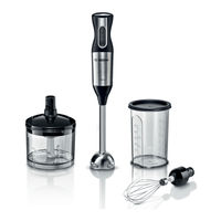 Bosch MS 6 Information For Use