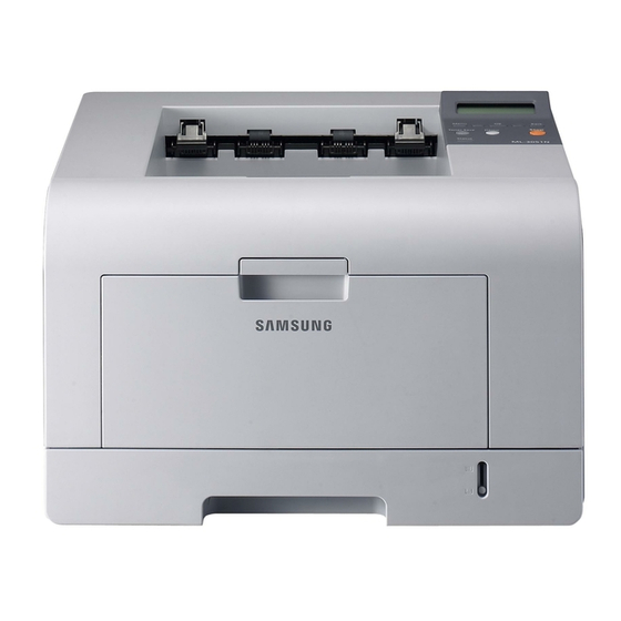 Samsung ML 3050 - B/W Laser Printer User Manual